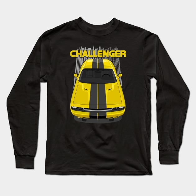 Challenger LC 2008-2014-yellow Long Sleeve T-Shirt by V8social